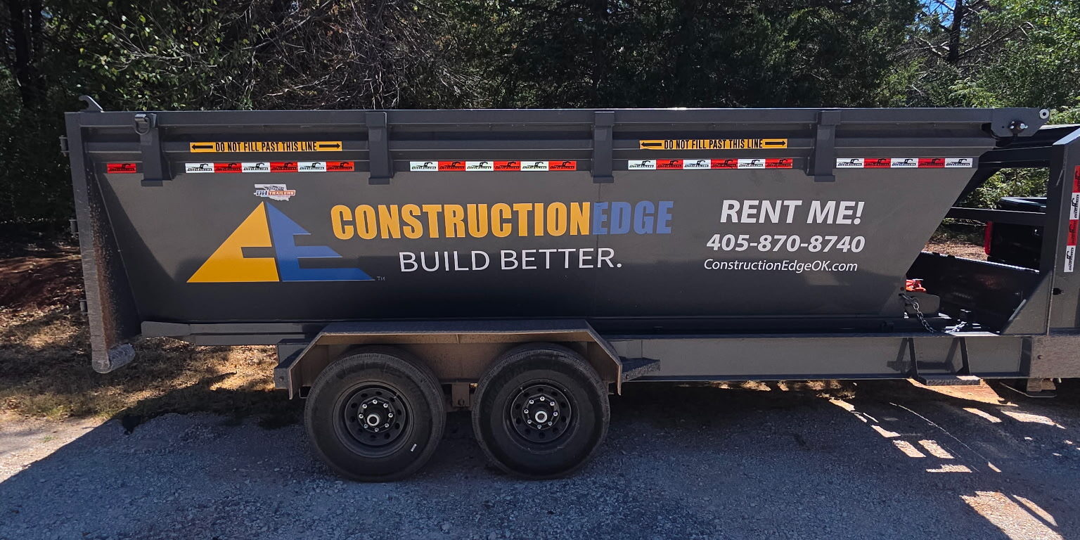 Contruction Edge OKC Roll Off Dumpster Rental 4
