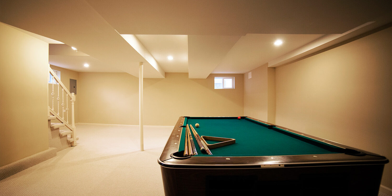finished basement