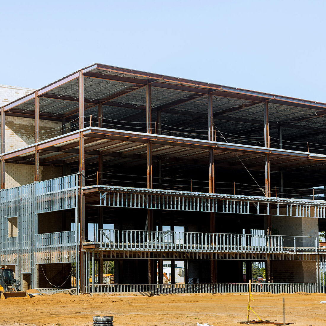 steel framework commercial
